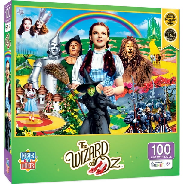 Rompecabezas MasterPieces Wonderful Mago of Oz 100 piezas