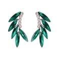 thumbnail image 1 of Fiudx Pendientes de Cristal, Elegantes Joyas con Diseño de Aro, Detalles Únicos de Diamantes de Imitación, Llamativos Accesorios de Moda, Glamour para Bodas y Fiestas, Un Regalo para Sus Momentos Esp, 1 of 2