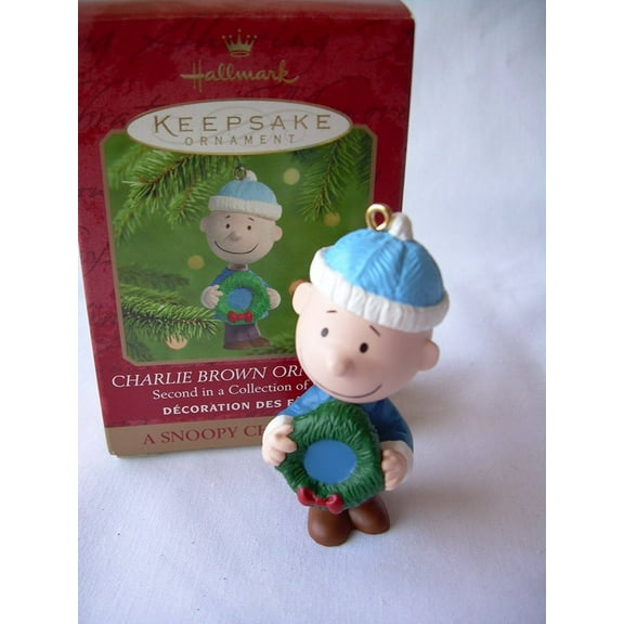 1 X 2000 Hallmark Ornament A Snoopy Christmas Charlie Brown # 2 Series