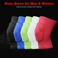 thumbnail image 3 of 1 Pieces Short Knee Pads Compression Design Leg Sleeves Kneepad Volleyball Brace Protector M8J1, 3 of 6