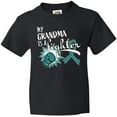 thumbnail image 3 of Inktastic Ovarian Cancer Awareness My Grandma is a Fighter Youth T-Shirt, 3 of 5