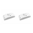 thumbnail image 2 of Injueey 2.4Ghz WiFi Smart Switch Plastic Remote Breaker Share Controller Module Apartment Control Switches Portable 2Conjunto, 2 of 6