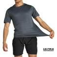 thumbnail image 3 of Ultra Performance Mens Workout Shirts - 3 Pack Dri-Fit Gym T-Shirts, Athletic Tees for Men, Multipack Training Tops, Perfect for Fitness & Exercise., 3 of 7
