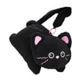 thumbnail image 4 of Porta pañuelos de peluche para coche, caja de pañuelos colgante, bonita, caja de pañuelos para servilletas, Gato, 4 of 9
