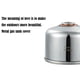 thumbnail image 2 of WDOplteas Tanque Gas Caja Metal Cubierta Protectora Del Recipiente Gas Al Aire Libre Retro (Plata), 2 of 7