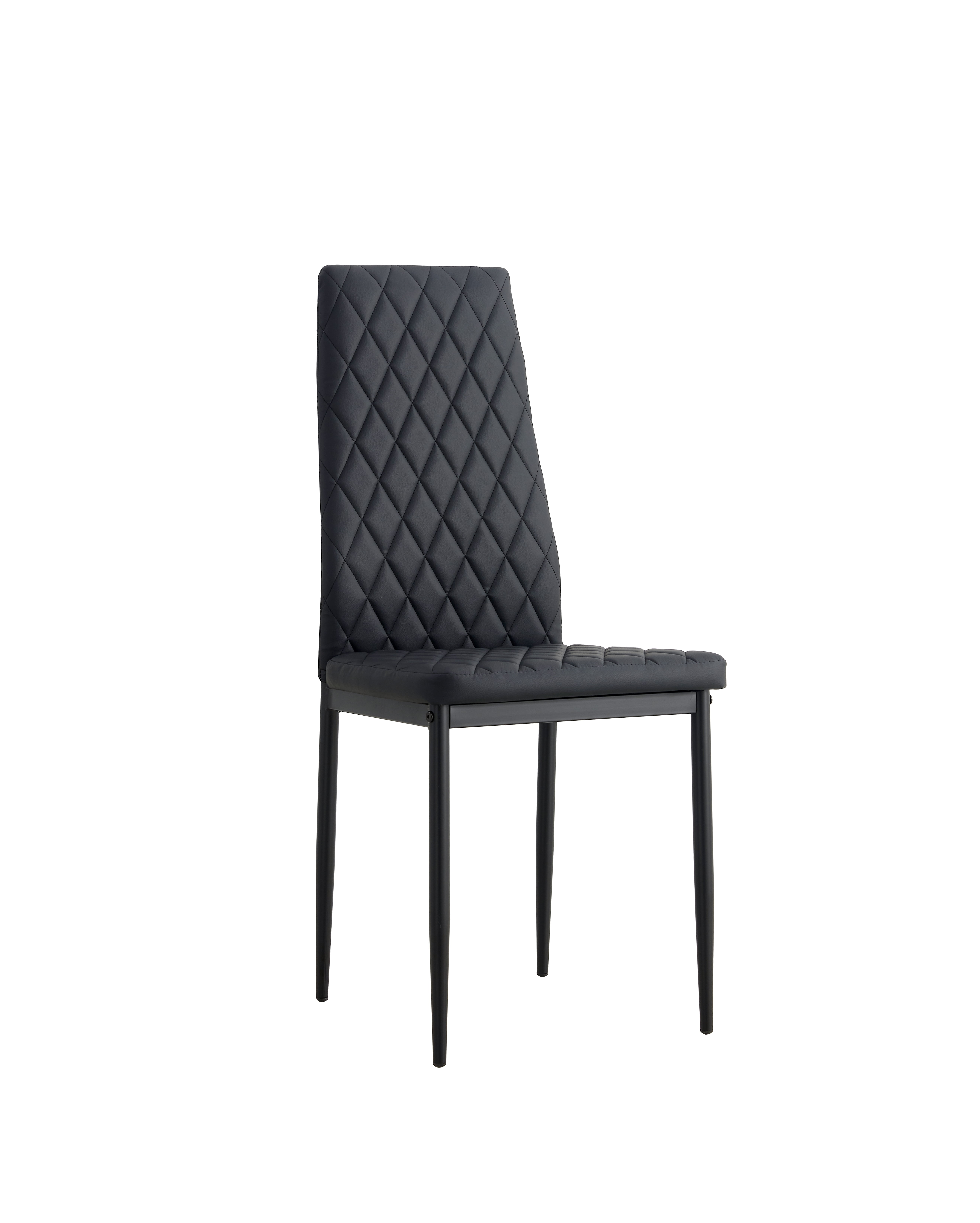 Kadyn Dining Chairs Set of 4, PU Dining Chairs for 4, Kitchen Dining Chairs for Living Room, Black Kadyn Dining Chairs Set of 4, PU Dining Chairs for 4, Kitchen Dining Chairs for Living Room, Black