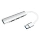 thumbnail image 1 of Divisor USB Tholdsy adaptador de computadora Aleación 1-drag-4 Plata USB 3.0, 1 of 6