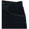 thumbnail image 5 of Wrangler Authentics Men's Classic 5-Pocket Regular Fit Cotton Jean, Dark Rinse, 36W x 28L, 5 of 5