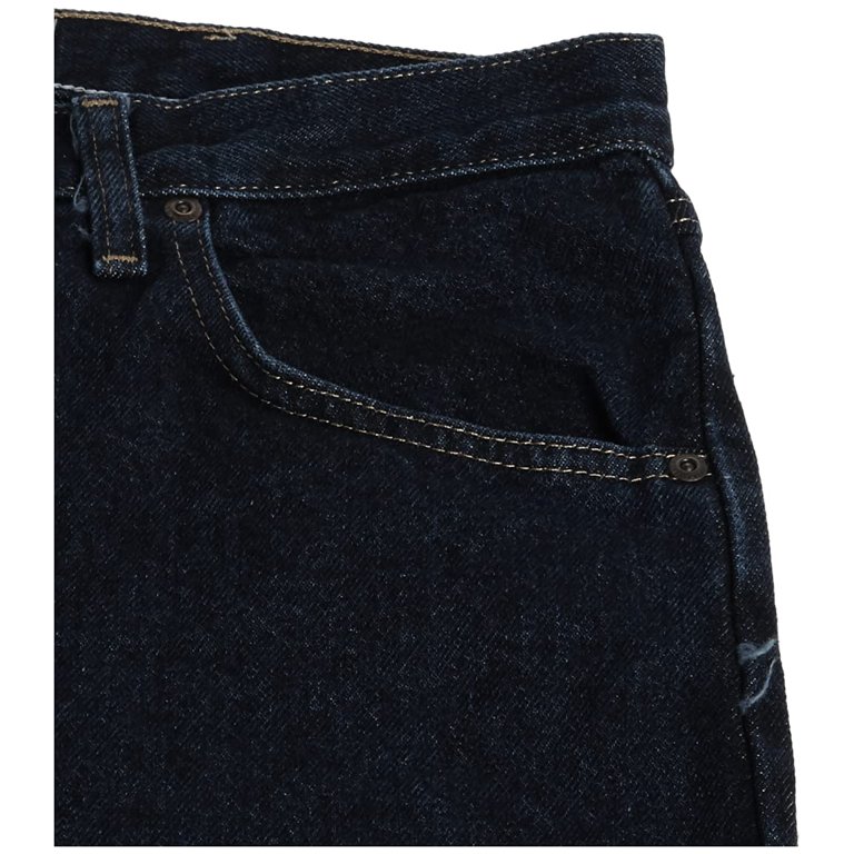 Wrangler faded black jeans. Small ink stain near