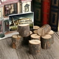 thumbnail image 3 of 10PCS Wedding Table Photo Holder Props Crafts Ornaments Rustic Decoration Weeding Decor Creative Wooden,3.3CM, 3 of 5