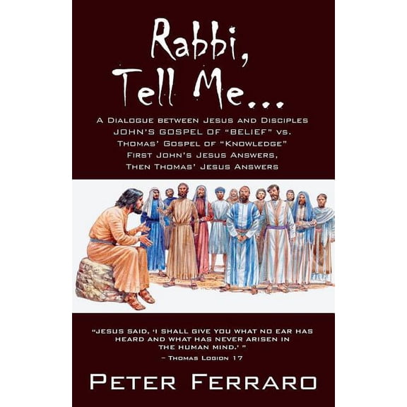 Rabbi, Tell Me...: John's Gospel of Belief vs. Thomas' Gospel of "Knowledge", (Paperback)