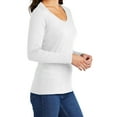 thumbnail image 4 of Mafoose Womens Long Sleeve Fan Favorite T-Shirt White 3X-Large, 4 of 9