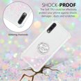 thumbnail image 3 of Funda para Samsung Galaxy A30/A50/A50S con Brillo Líquido Flotante, Purpurina, Parachoques y Anillo Giratorio Soporte, 3 of 5