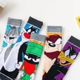 thumbnail image 3 of Los Hombres De La Moda Nuevo Feliz Divertido Calcetines De Algodón Colorido Loco De Dibujos Animados Conejo Increíble Diversión Adolescentes Largos Divertidospangjing, 3 of 4