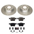 thumbnail image 3 of PowerStop Rear Z23 Evolution Sport Carbon-Fiber Ceramic Brake Pad and Drilled & Slotted Rotor Kit Fits: VOLKSWAGEN Select Models K8337, 3 of 10