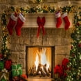 thumbnail image 4 of ITFABS Christmas Print Shower Curtain, Waterproof Anti-mildew Hanging Curtain, 4 of 5