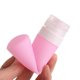 thumbnail image 5 of Dispensadores de jabón portátiles de viaje, de silicona, para encimera, 60 ml (rosa), 5 of 5