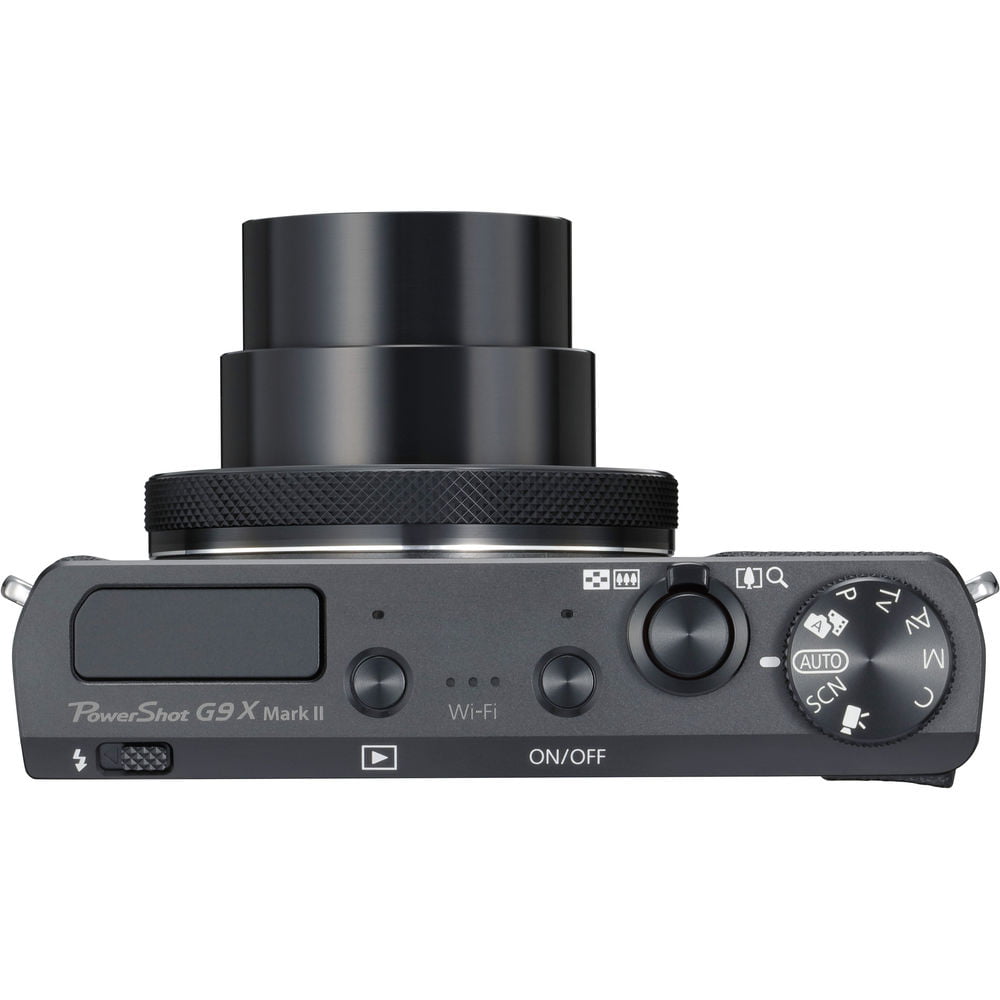 Canon PowerShot G9 X Mark II Digital DIGIC 7 Camera + Extra Battery - 64GB  Kit