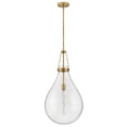 thumbnail image 5 of 46054LCB-Hinkley Lighting-Eloise - 12W 1 LED Large Pendant In Traditional Style-31.25 Inches Tall and 16 Inches Wide-Lacquered Brass Finish, 5 of 9