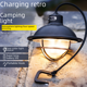thumbnail image 4 of Lámpara de tienda de campaña para exteriores, lámpara colgante retro multifuncional con forma de caballo, lámpara portátil de batería seca de emergencia COB, lámpara recargable por USB, 4 of 4