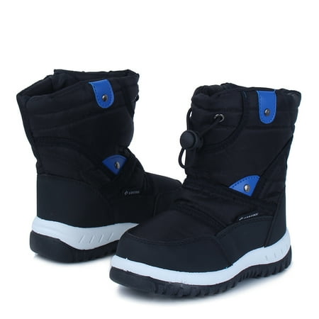 

Boys Girls Winter Boots Waterproof Lightweight Snow Boots With Fur For Outdoor (Toddler/Little Kid/Big Kid)