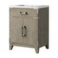 thumbnail image 2 of Laurel 24 in W x 18 in D Grey Oak Single Bath Vanity and Acrylic Top, 2 of 5