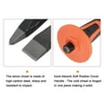 thumbnail image 4 of Uxcell 1set Masonry Chisel 9.8"/11.10" with Hand Guard Flat Pointed Head Chisel with Hand Protection Concrete Chisel, 4 of 5