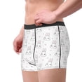 thumbnail image 4 of Naloa Heart Rabbit Print Mens Underwear - Boxers for Men, Classic Briefs for Men, 4 of 9
