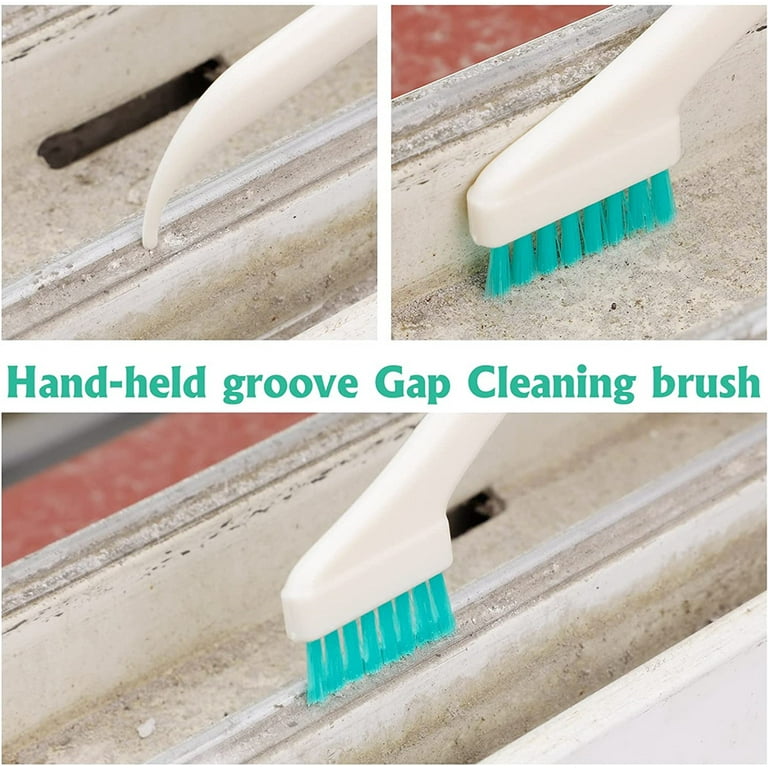 4 Pcs Crevice Cleaning Brush, Hand-held Crevice Gap Cleaning Brushes,  Crevice Cleaning Brushes for Household Use, Hard Bristle Crevice Cleaning  Brush