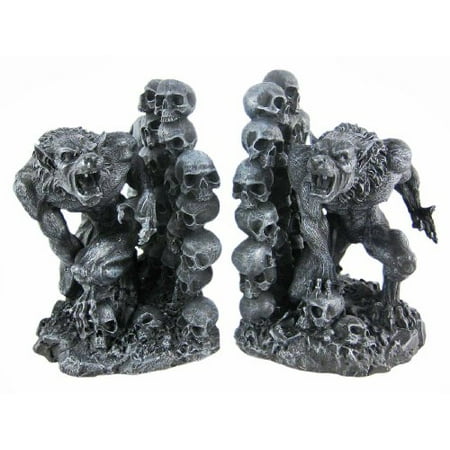 UPC 726549000478 product image for Snarling Werewolf Bookends Gothic Book Ends Wolf Man | upcitemdb.com