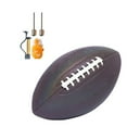 thumbnail image 2 of Reflective Football Standard Reflective Ball Leather Football Reinforced Luminous Football Cool Light Up Reflective Football for Outdoor Kids Game, 2 of 9