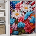 thumbnail image 5 of Independence Day Of The United States Flag Shower Curtain Sets with Rugs 4 Piece Rustic, 5 of 8