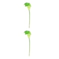 thumbnail image 2 of kurtrusly Wedding Decor With Simulated Calla - Choose Variety Of Colors And Styles With High 3D And Simulation Durable PU Tender green 2PCS, 2 of 6