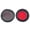 Red mesh with few ho, variant on Headphone Accessories Skin Friendly Cushions Whole Day Comfort Noise Canceling Designs Ear Pad Pair for Earphones BT600