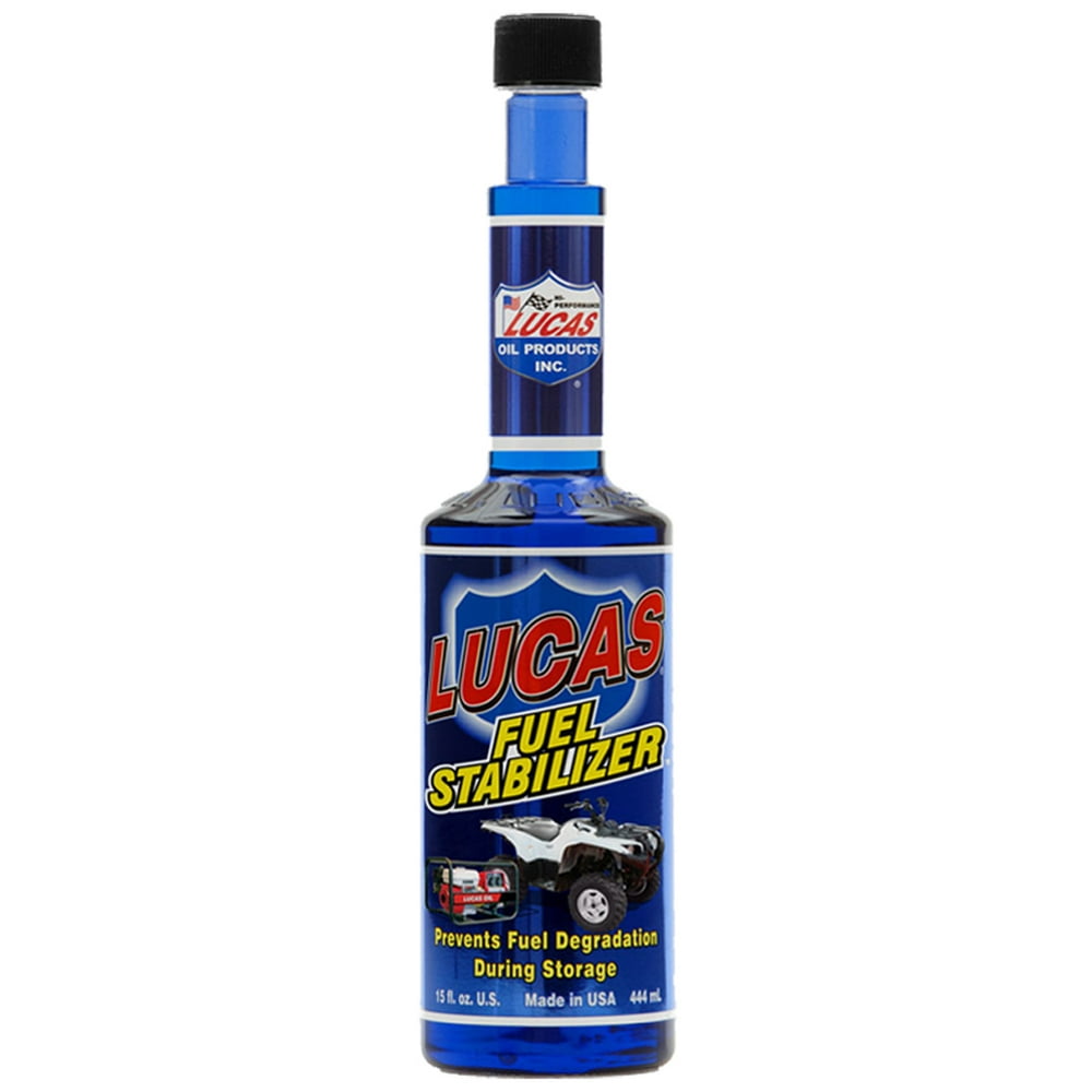Lucas Oil 10302 Fuel Stabilizer Fuel Additive (15 oz)