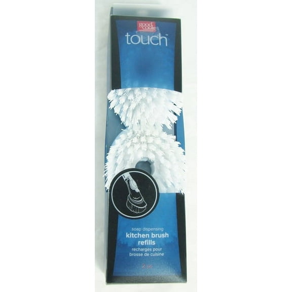 GOOD COOK - Touch Soap Dispensing Nylon Kitchen Dish Brush Refill - 2 Count