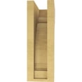 thumbnail image 4 of 4"W x 8"D x 12"H Classic Hughes Rough Cedar Woodgrain TimberThane Corbel, Primed Tan, 4 of 6