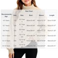 thumbnail image 2 of Mitankcoo Girls Mock Neck Ribbed Top Kids Loose Long Sleeve Pullover Sweatshirt for Fall Winter Casual Daily Outfits 4-15Y, 2 of 8
