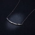 thumbnail image 5 of Gentle Smile Necklace,925 Silver Adjustable Chain Delicate Pendant Jewelry for Women, 5 of 7