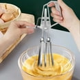 thumbnail image 5 of Eolstice Manual Hand Crank Egg Beater, Stainless Steel Whisk Mixing Tool, Kitchen Baking Cooking Essential for Cream Eggs, 5 of 5
