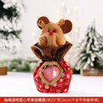 thumbnail image 1 of Pink Christmas Gift Bag Christmas Eve Portable Apple Bag Xmas Candy Bag Noel Fruit Packaging Box Navidad Creative Gift Bag, 1 of 4