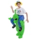 thumbnail image 3 of Disfraz inflable de dinosaurio alienígena para pareja doble para Halloween, 3 of 6
