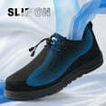 thumbnail image 5 of LAoutun Steel Toe Shoes for Men Slip On Work Shoes Indestructible Safety Toe Steel Toe Loafers, 5 of 6