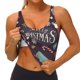 thumbnail image 3 of Balery Merry Christmas Sujetadores deportivos con espalda cruzada para mujer, acolchados, sin costuras, de alto impacto, ideales para yoga, gimnasio, entrenamiento y fitness.-Medium, 3 of 8