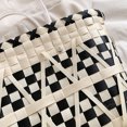 thumbnail image 2 of Bolso Mano Tejido para Mujer para Playa Verano Cubo Tejido para (blanco), 2 of 9