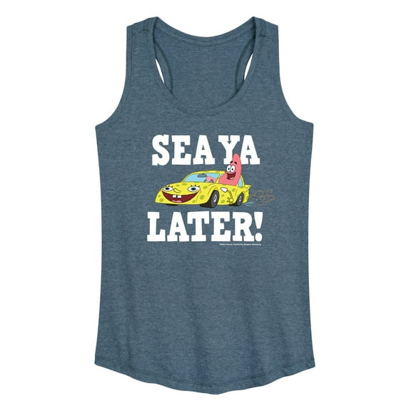 SpongeBob SquarePants - Sea Ya Later - Women's Racerback Tank