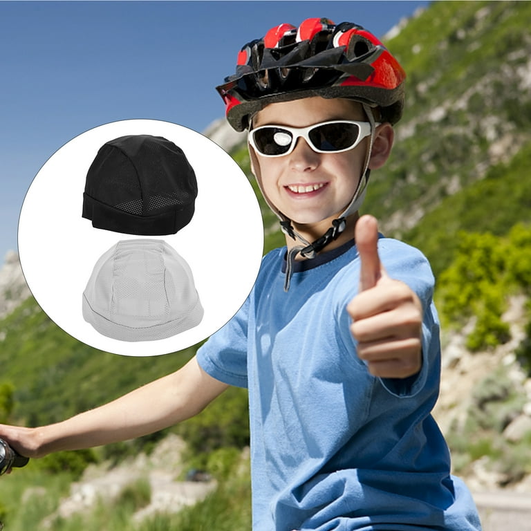 Onaparter 2 Pcs Cycling Hat Adult Bike Helmet Sports Hijab Liner for Hard Unisex Portable Mens Helmets and Women Man As Shown Walmart