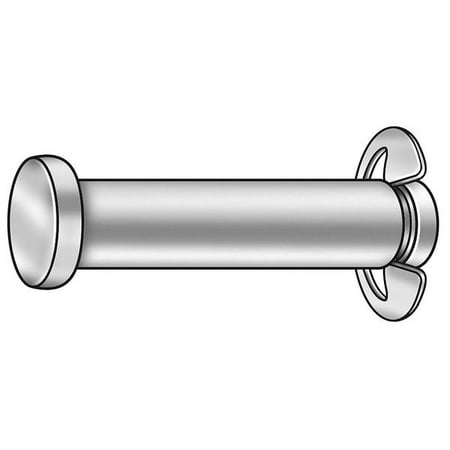 

5PC ZoroSelect 1/4x3/4 S.S. GROOVED CLEVIS