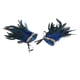 thumbnail image 3 of Puños de muñeca Fernando 2 piezas de felpa con plumas artificiales Steampunk gótico para baile de graduación Rave, 3 of 8