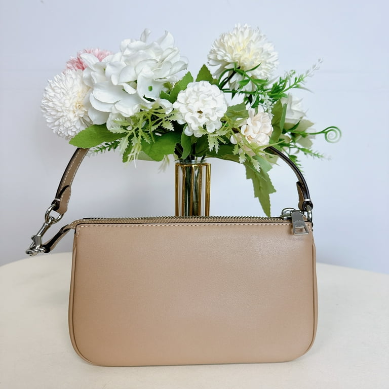Coach Nolita 19 CR364 Taupe Leather Convertible Shoulder Bag
